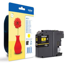 CARTUCCIA GIALLO LC-121Y DCP-J552DW MFC-J470DW MFC-J650DW