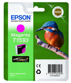 CARTUCCIA MAGENTA EPSON ULTRACHROME HI-GLOSS SERIE MARTIN PESCATORE TAGLIA XL