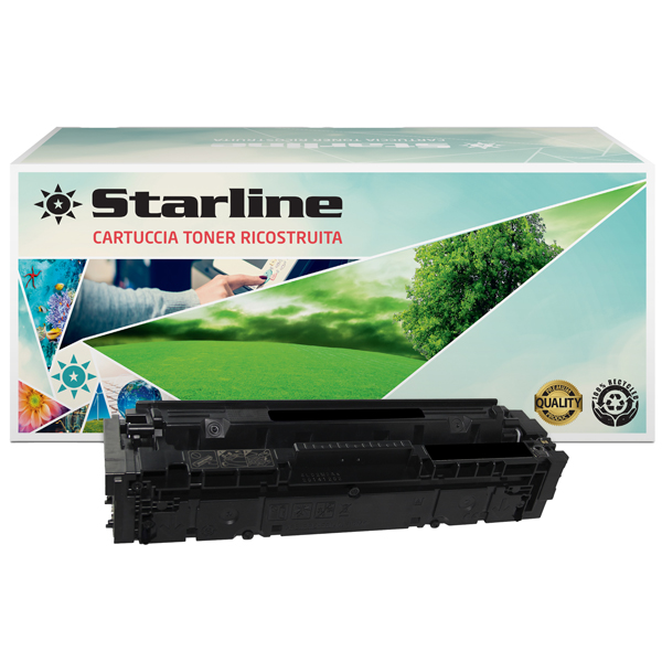 Cartuccia Starline Ric Nero per HP Color LaserJet Pro M254 (203A Series