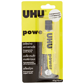 COLLA TRASPARENTE EXTRAFORTE UHU POWER 45ML (delisti