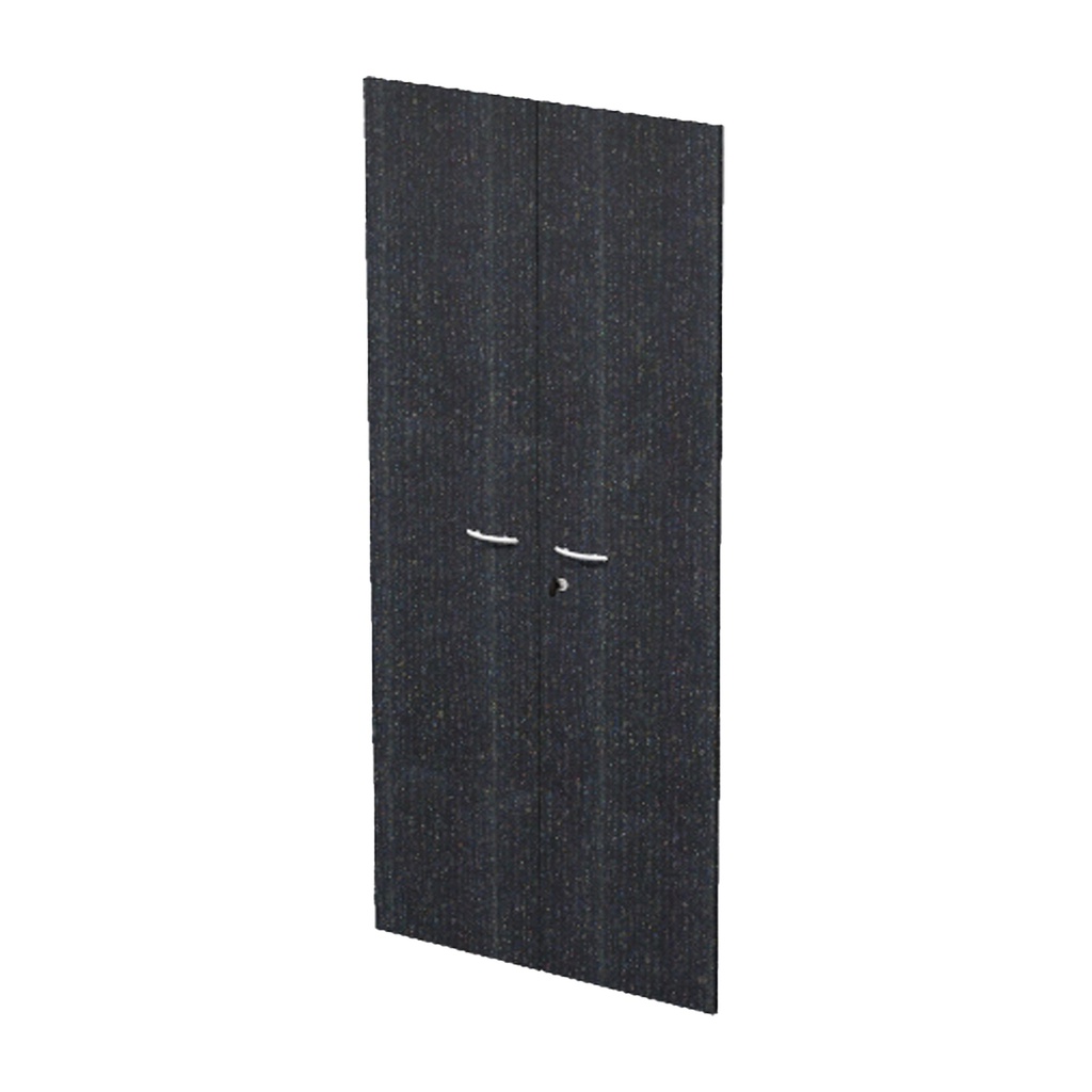 COPPIA ANTE in MELAMIN. x Mob.ALTO NERO VENATO - EASY