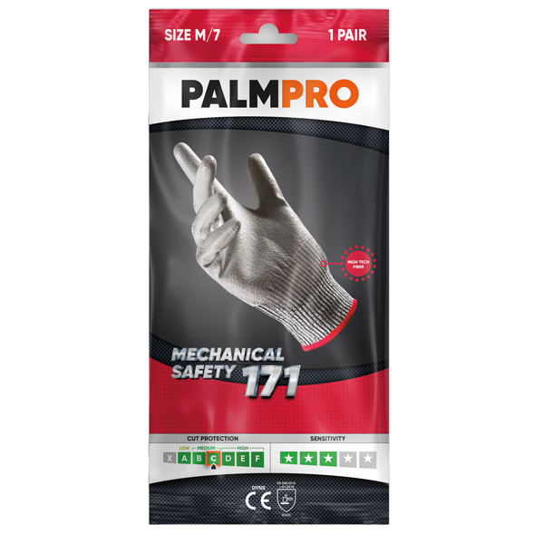 ***Coppia di guanti mechanical safety palmpro 171 tg.L Icoguanti