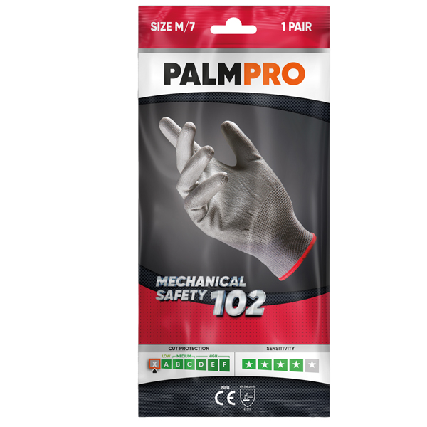 ***Coppia guanti mechanical safety palmpro 102 tg. M Icoguanti