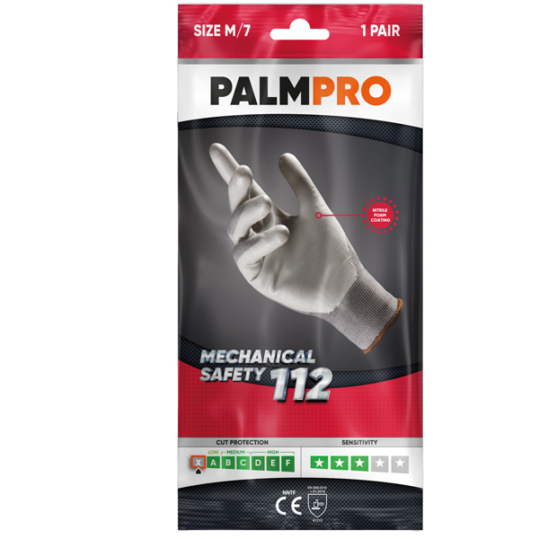 ***Coppia guanti mechanical safety palmpro 112 tg. L Icoguanti
