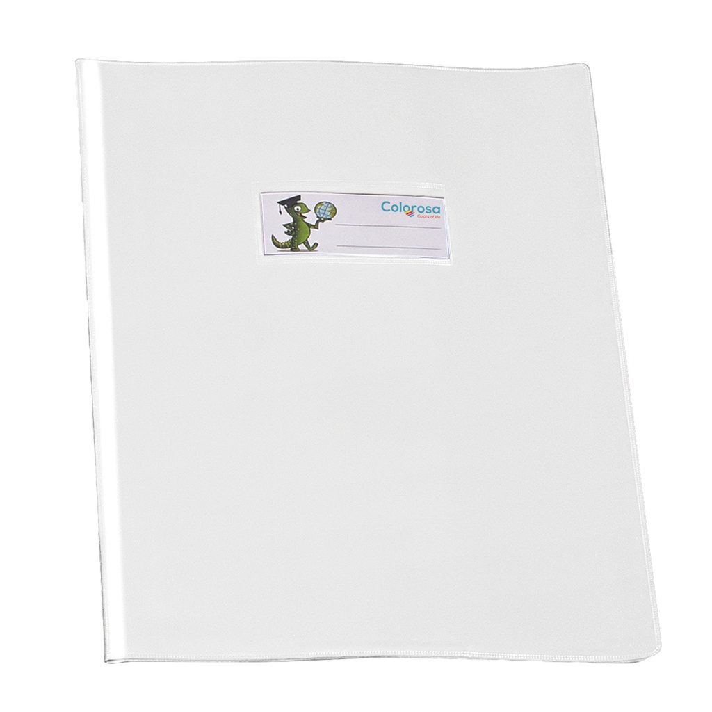 Coprimaxi PVC lucido coprente GreenLine 21x30cm c/alette bianco RiPlast