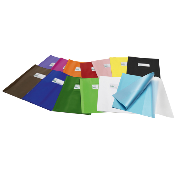 Coprimaxi PVC lucido coprente GreenLine 21x30cm c/alette lilla RiPlast