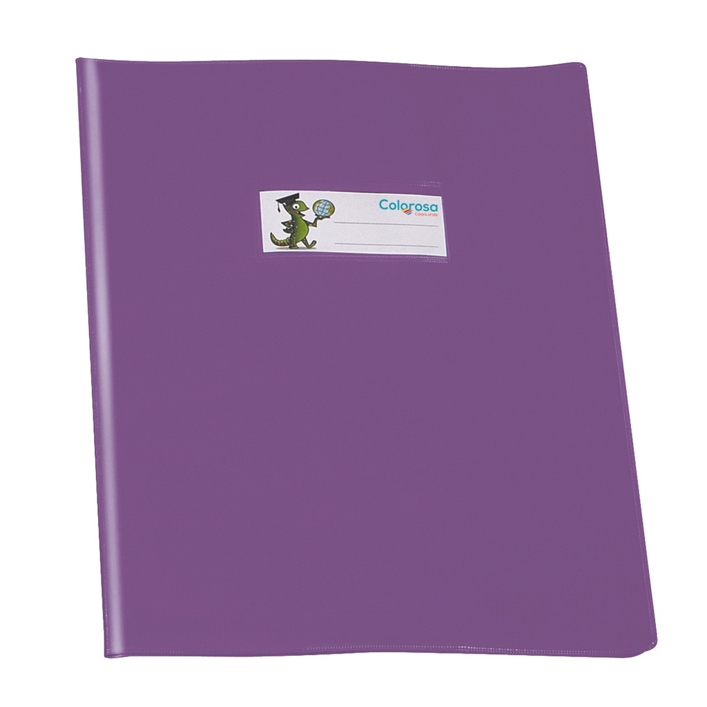 Coprimaxi PVC lucido coprente GreenLine 21x30cm c/alette lilla RiPlast