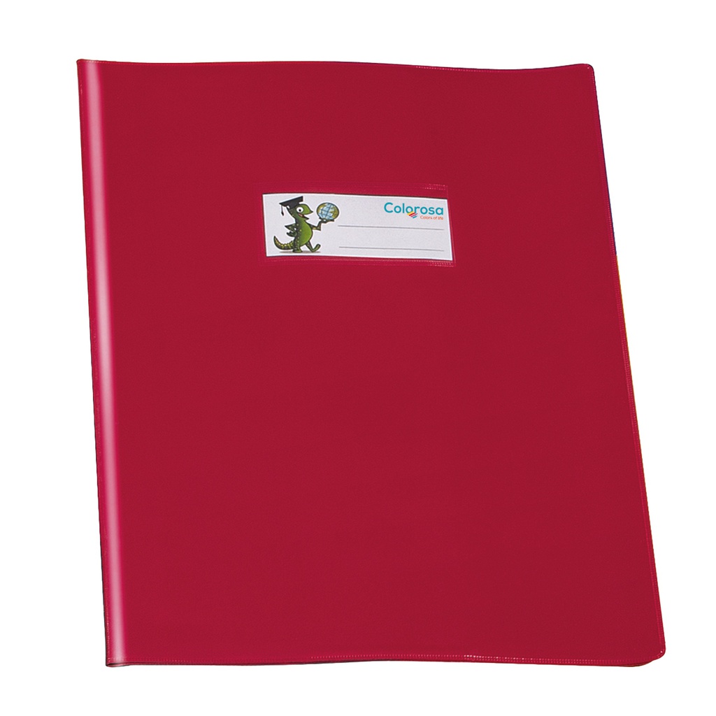 Coprimaxi PVC lucido coprente GreenLine 21x30cm c/alette rosso RiPlast
