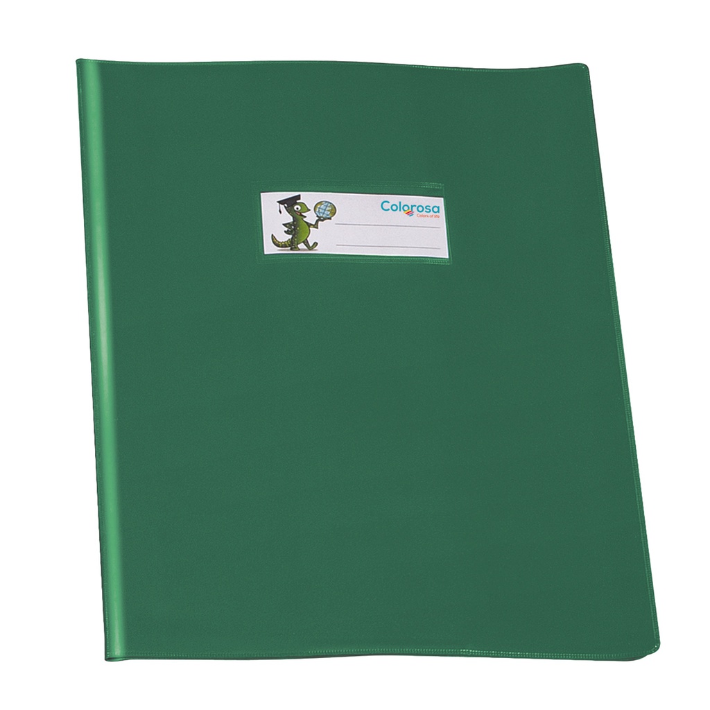 Coprimaxi PVC lucido coprente GreenLine 21x30cm c/alette verde RiPlast