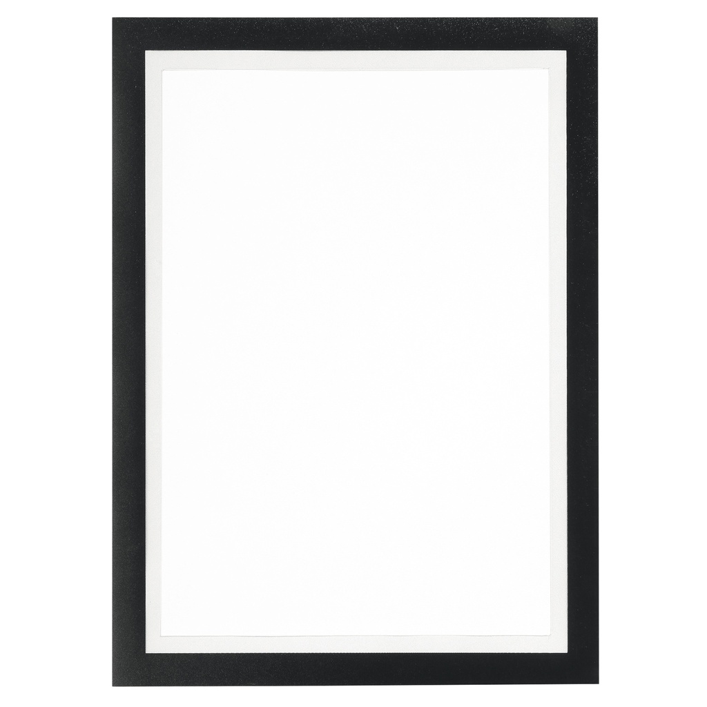 Cornice magnetica retroadesiva Starwall A4 nero Starline