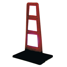 Delineatore stradale flessibile rifrangente