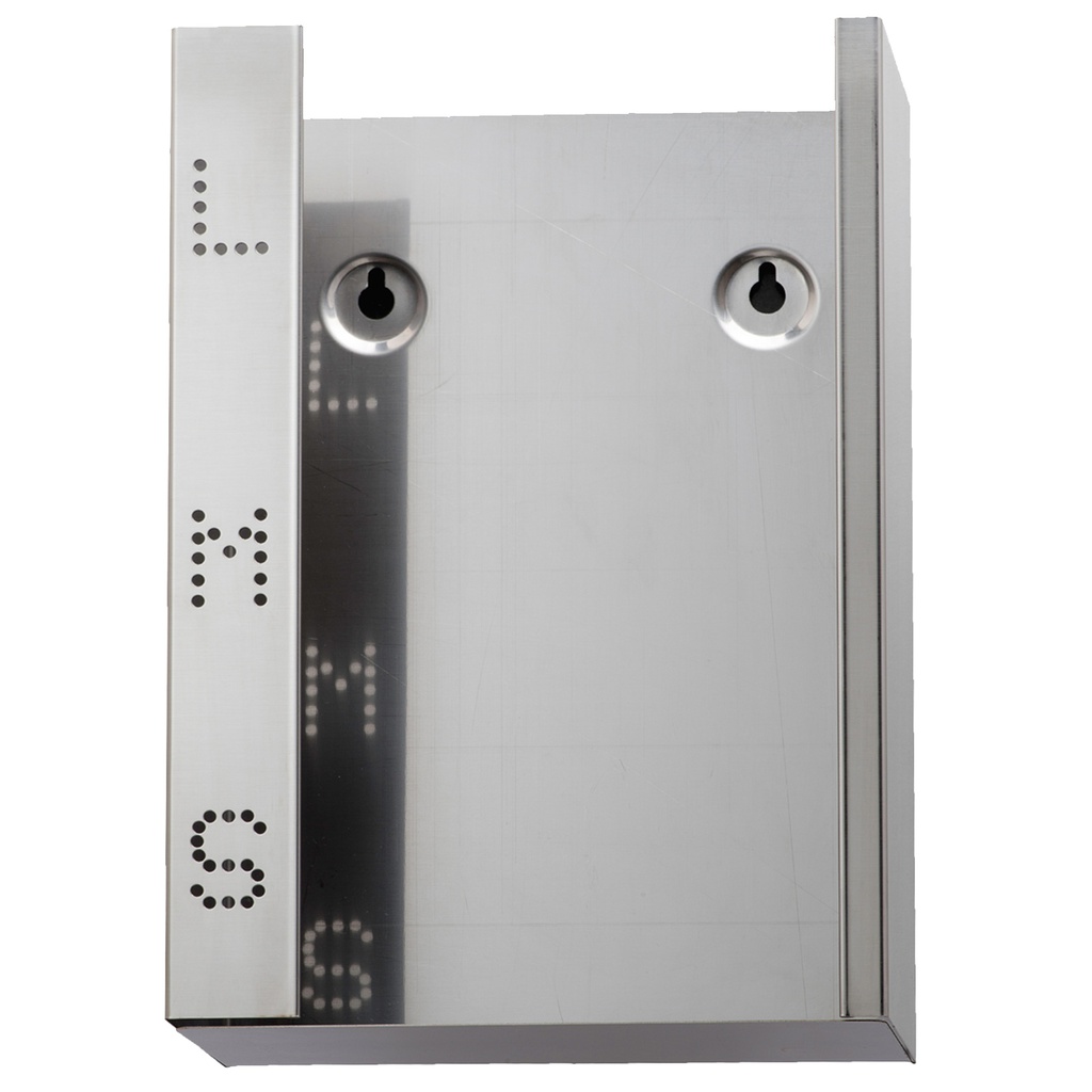 Dispenser per guanti monouso in acciaio inox