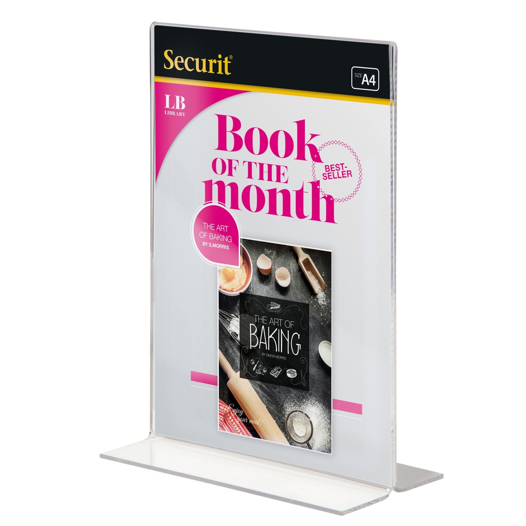 DISPLAY PORTAMENU' a T 21x29,7cm (A4 Securit