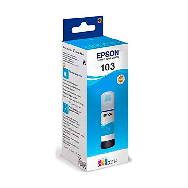 ***Epson EcoTank 103 Pigmento Ciano_65ML