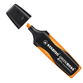 Evidenziatore STABILO® GREEN BOSS® 83recycled ARANCIO