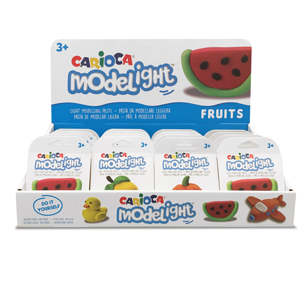 ***Expo 16 pot 30gr Tema Frutta Model Light Carioca