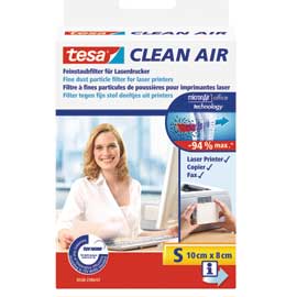 ***Filtro Clean Air S per stampanti e fax - 10x8cm - Tesa
