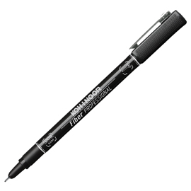 FINELINER PROFESSIONAL FIBER NERO 0,05MM KOHINOOR