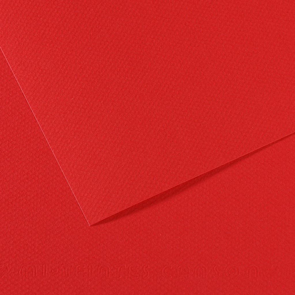 Foglio MI-TEINTES A4 cm 160 gr. 505 rosso vivo