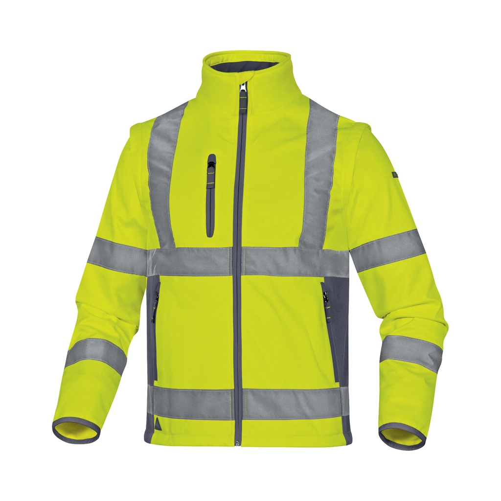 Giacca Softshell Moonlight 2 alta visibilitA' giallo fluo tg.XXL DeltaPlus