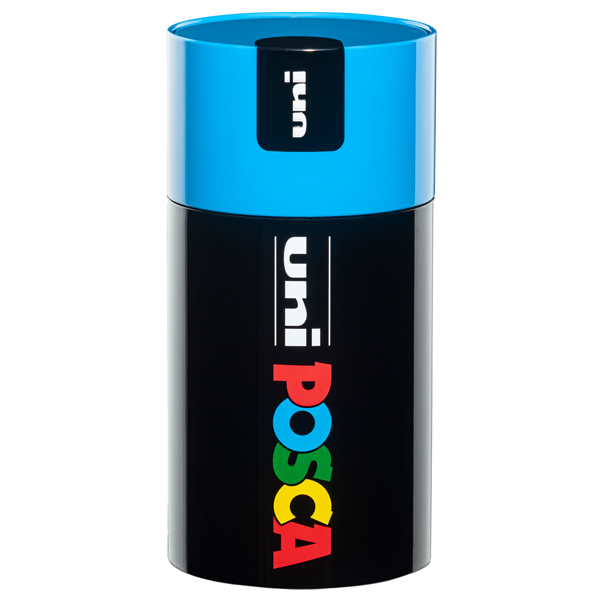 Gift Box c/cop. blu 18 Uni Posca PC5M p. media col.ass. UNI