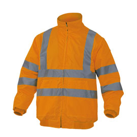GIUBBOTTO ALTA VISIBILITA' RENO arancio fluo Tg. XL