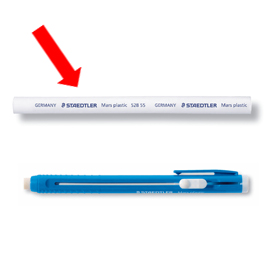 GOMMA RICAMBIO ART.528 55 PER PORTAGOMMA MARSPLASTIC 528 50