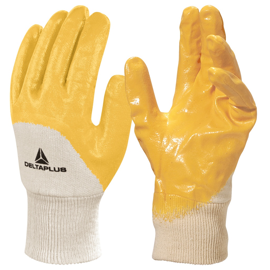 GUANTO DA LAVORO PESANTE NI015 Tg.10 in NITRILE LEGGERO