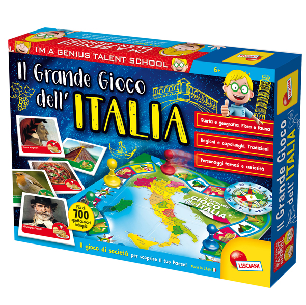 I'm a Genius Il Grande Gioco d'Italia Lisciani