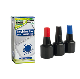 INCHIOSTRO BLU 30ml ART.1483 S/OLIO X CUSCINETTI LEBEZ