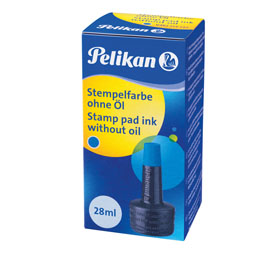 INCHIOSTRO BLU 4K S/OLIO 28ML X CUSCINETTI PELIKAN