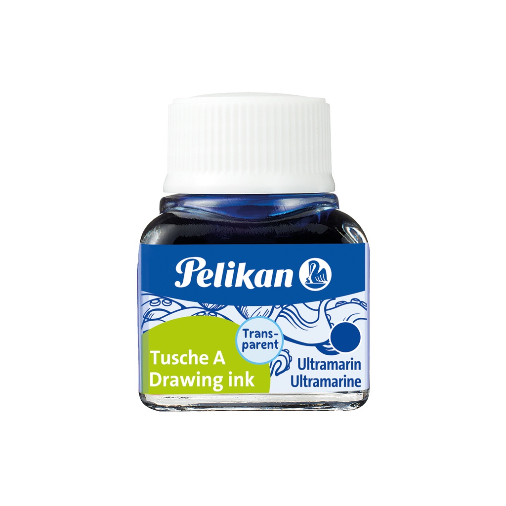 INCHIOSTRO DI CHINA 523 BLU OLTREMARE 9 10ML PELIKAN