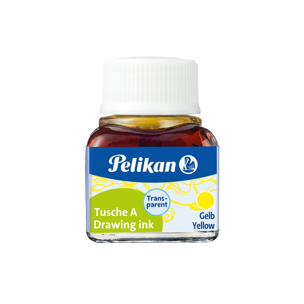 INCHIOSTRO DI CHINA 523 GIALLO 5 10ML PELIKAN