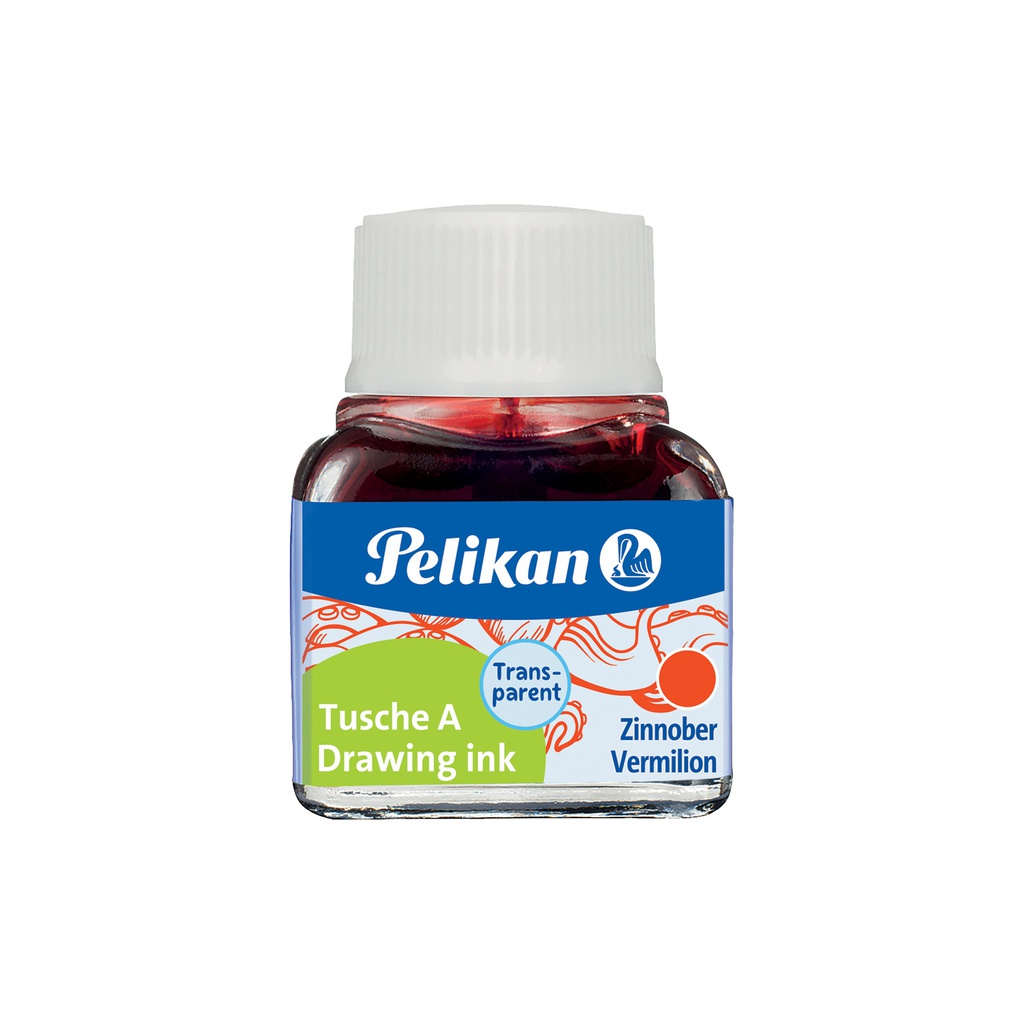 INCHIOSTRO DI CHINA 523 VERMIGLIONE 3 10ML PELIKAN