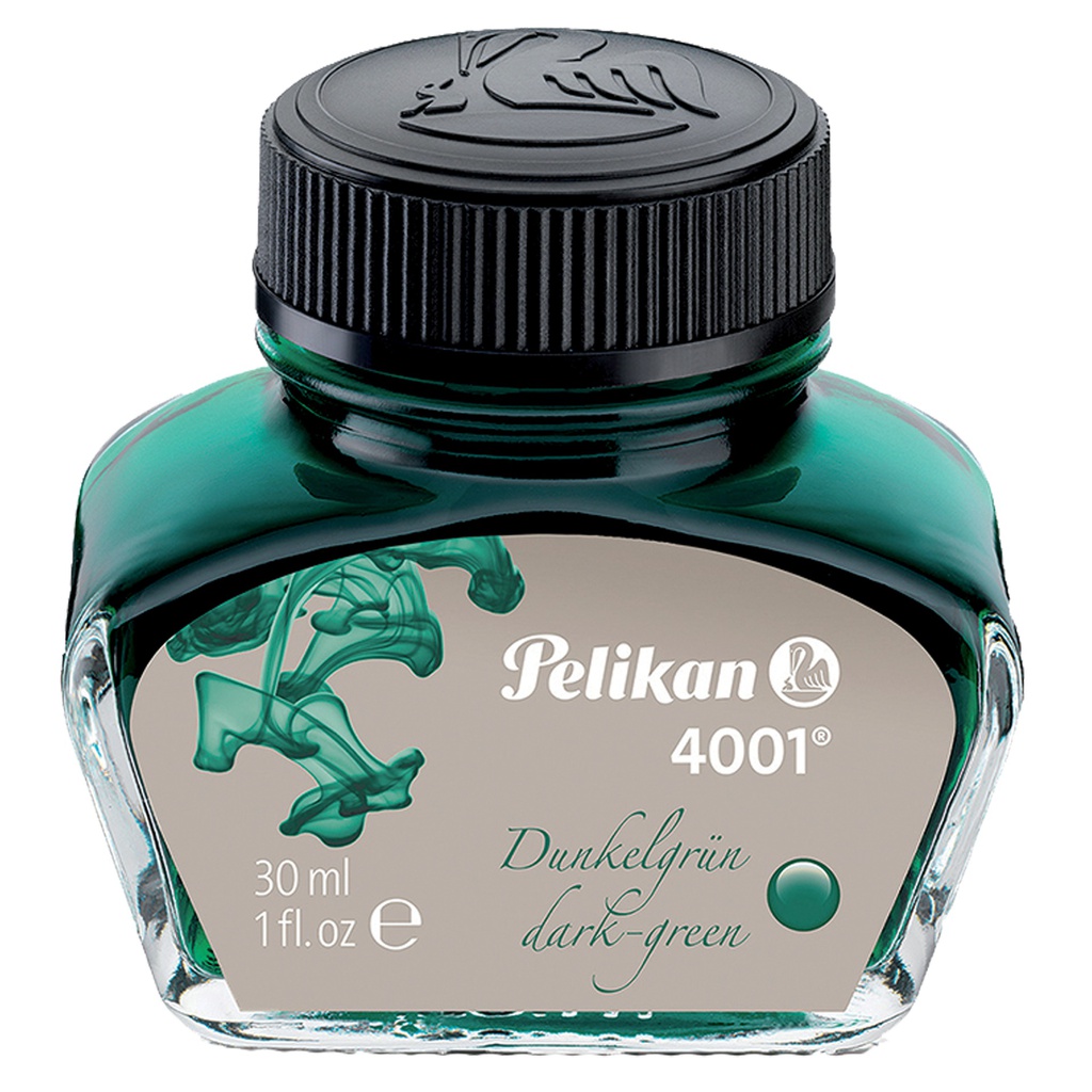 INCHIOSTRO STILOGRAFICO PELIKAN 4001 30ML VERDE SCURO