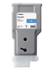 INK CARTRIDGE PFI-207C CIANO 300ml