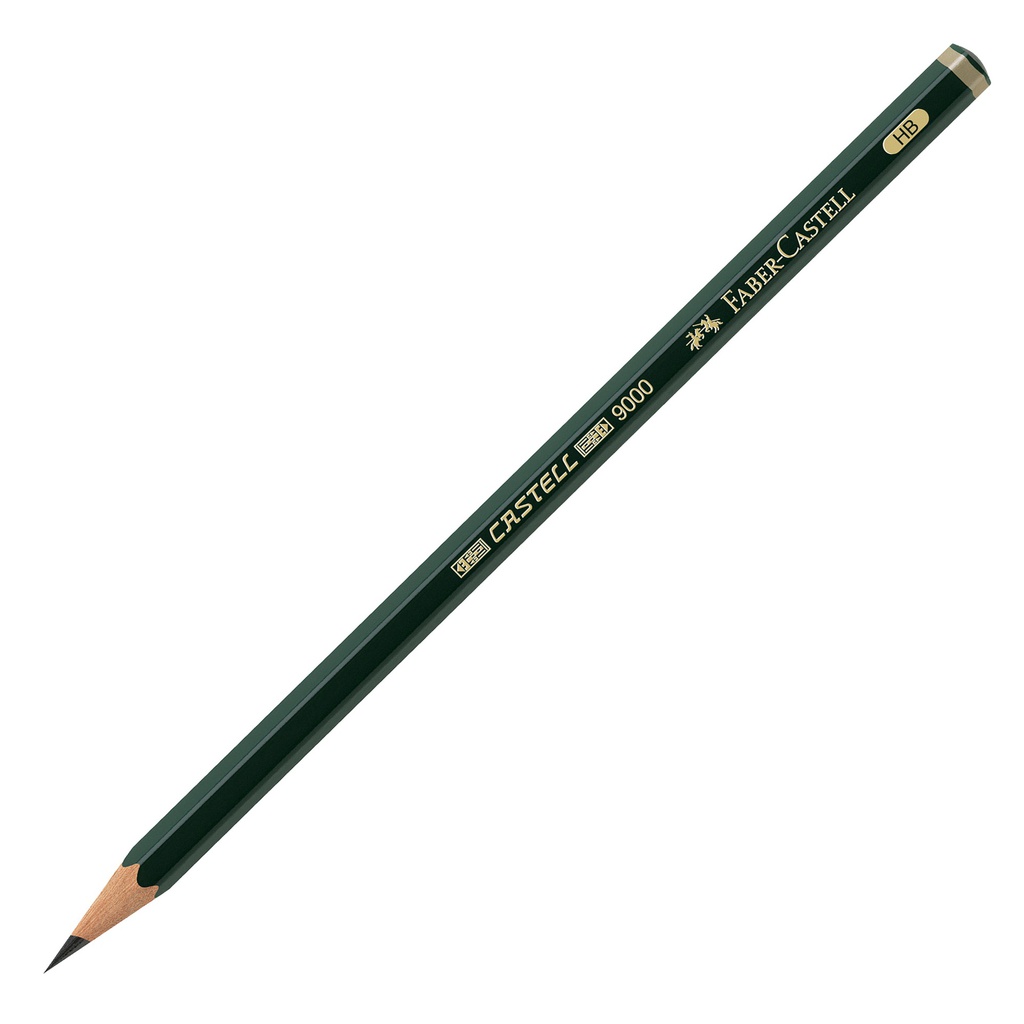 MATITA GRAFITE CASTELL 9000 HB esagonale FABER CASTELL