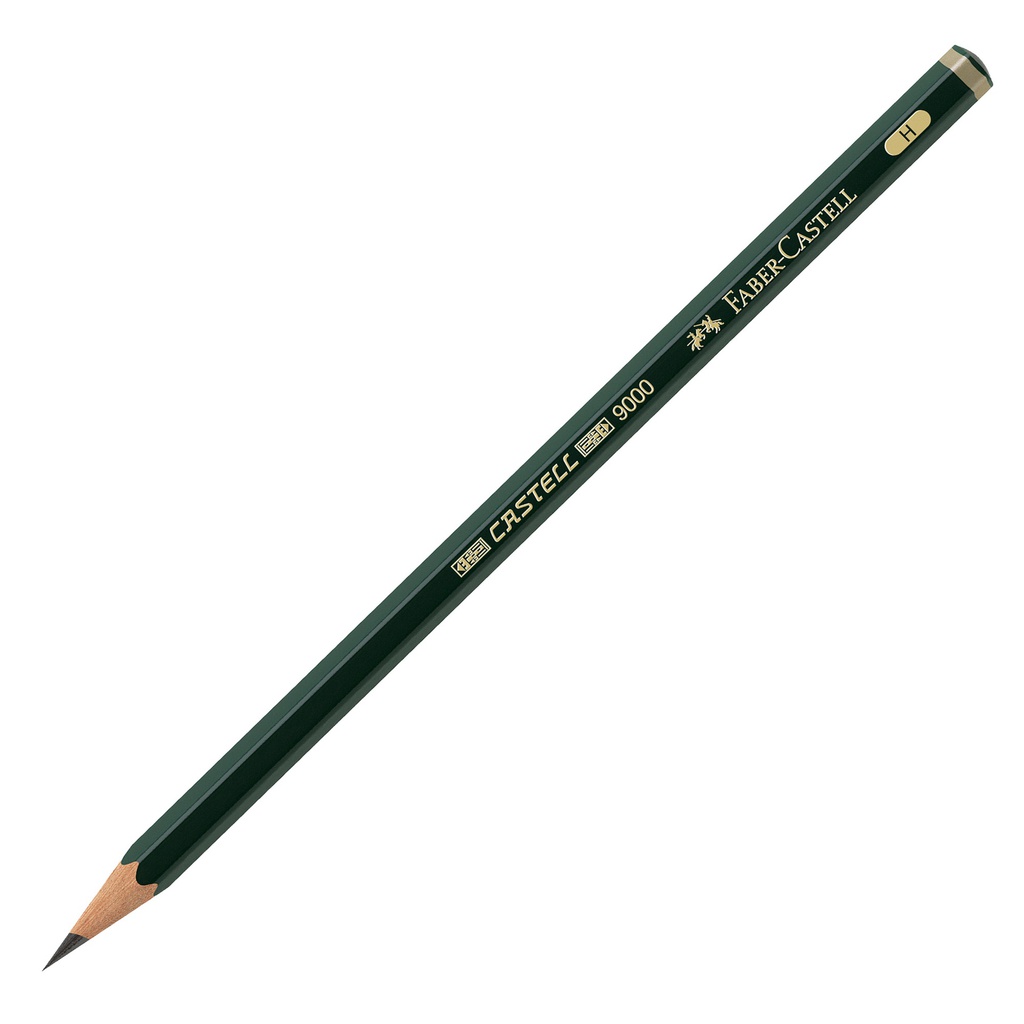 MATITA GRAFITE CASTELL 9000 H esagonale FABER CASTELL