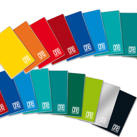 MAXIQUADERNO 210x297mm A4 20fg+1 80gr 10mm c/margine ONE COLOR BLASETTI