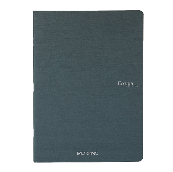 Maxiquaderno A4 38fg+2 90gr 5mm Ecoqua original PM verde scuro Fabriano