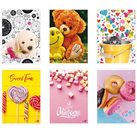 Maxiquaderno A4 40fg+2 80gr 10mm Bambina 2024 BM