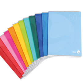 MAXIQUADERNO A4 80gr 80fg+1 1 rigo c/margine copertina 250gr COLOR 80 BM