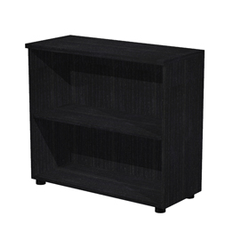 MOBILE BASSO A GIORNO 80X35cm H72cm NERO VENATO - EASY