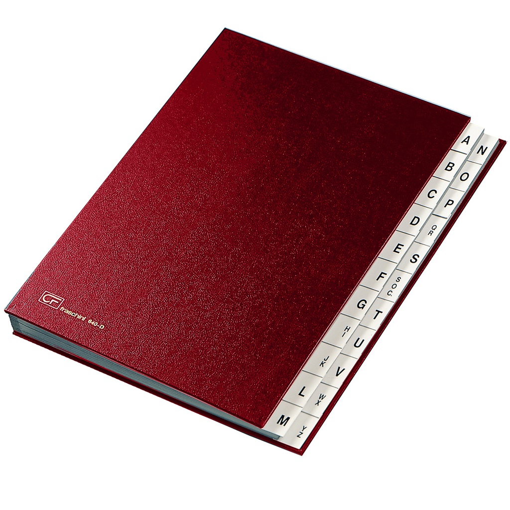MONITORE A/Z FRASCHINI FORMATO 24X34CM ROSSO ART. 640-D