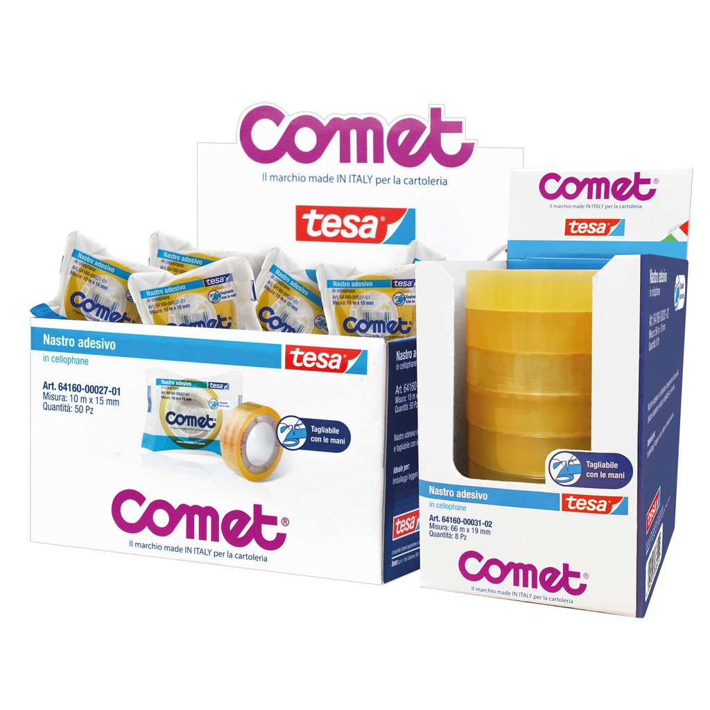 NASTRO ADESIVO 10MTX15MM CELLO 64-160 COMET