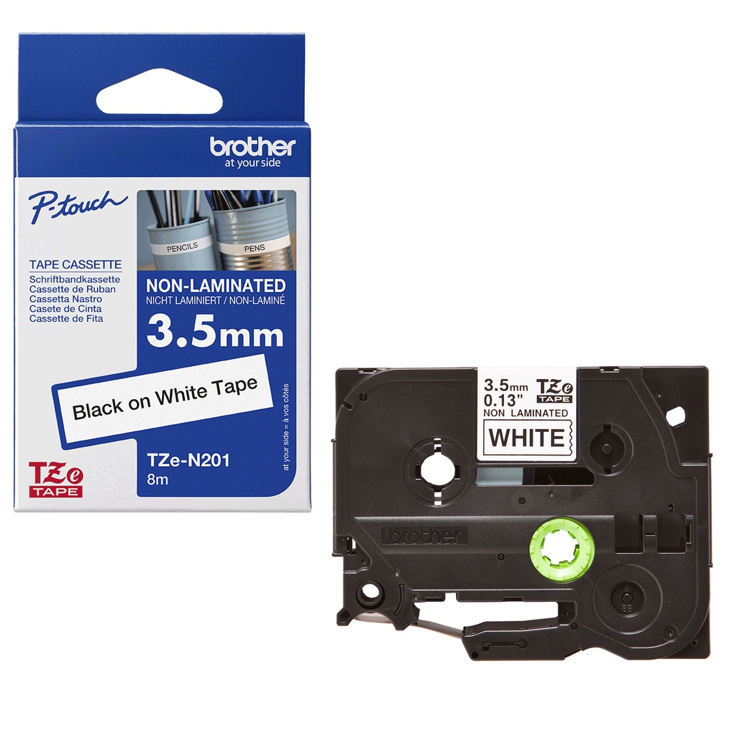 NASTRO TZEN201 3,5MMx8MT NERO/BIANCO