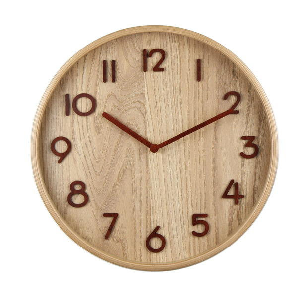 Orologio da parete D 32cm Wood