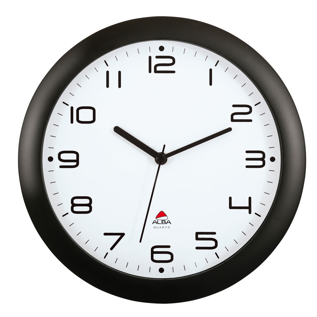 OROLOGIO DA PARETE HORNEW D30cm NERO Alba
