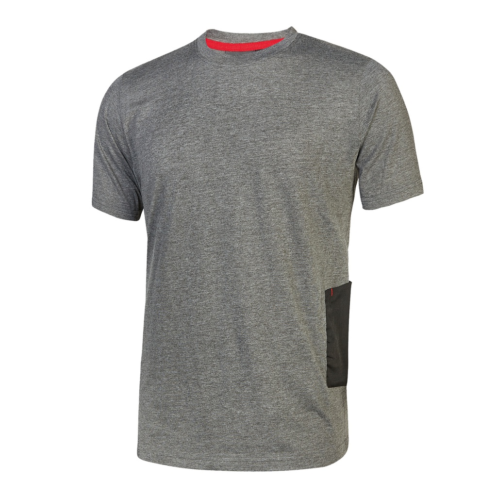 Pack 3 Magliette a maniche corte Tg XXL grigio scuro Road U-Power
