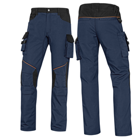 ***PANTALONE da LAVORO Mach 2 blu/nero Tg.L